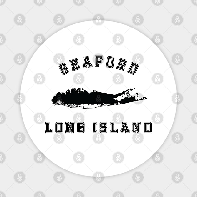 Seaford Long Island (Light Colors) Magnet by Proud Town Tees